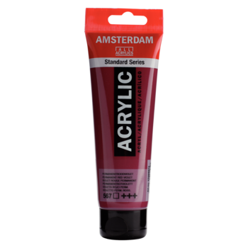 AMSTERDAM Amsterdam Acrylic Paint 120 ml - Permanent Red Violet