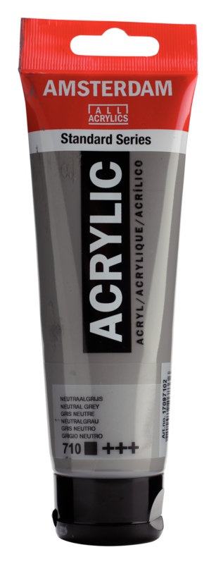 AMSTERDAM Peinture Acrylique Tube 120 ml Gris Neutre 710