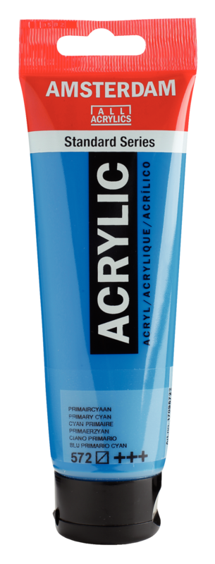 AMSTERDAM Amsterdam Acrylic Paint 120 ml - Primary Cyan