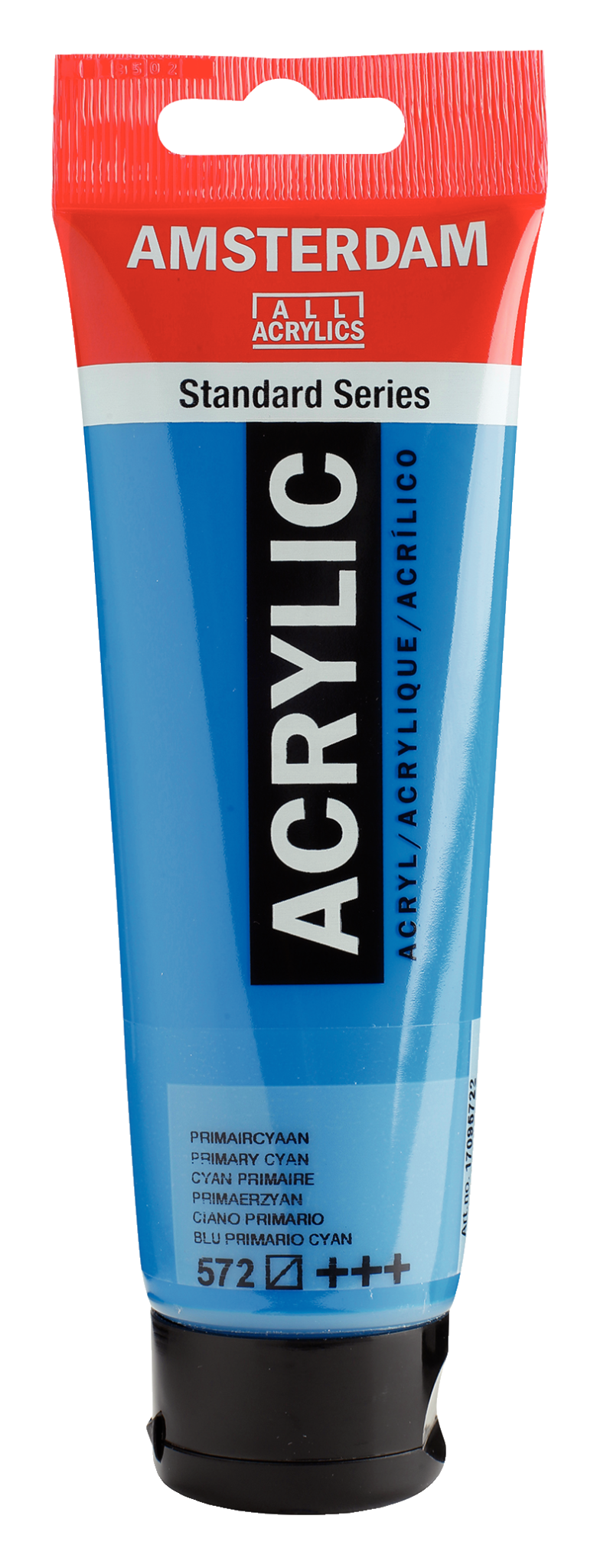 AMSTERDAM Peinture Acrylique Tube 120 ml Cyan Primaire 572