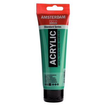 AMSTERDAM Peinture Acrylique Tube 120 ml Vert Paul Véronèse 615