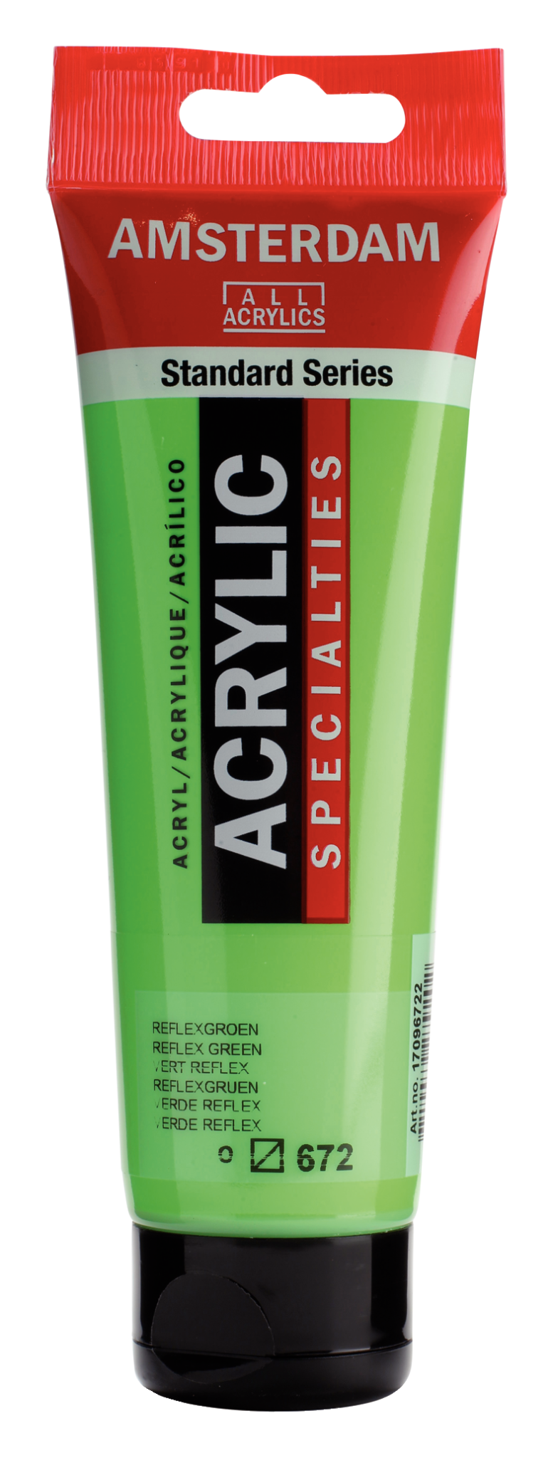 AMSTERDAM Peinture Acrylique Tube 120 ml Vert Reflex 672