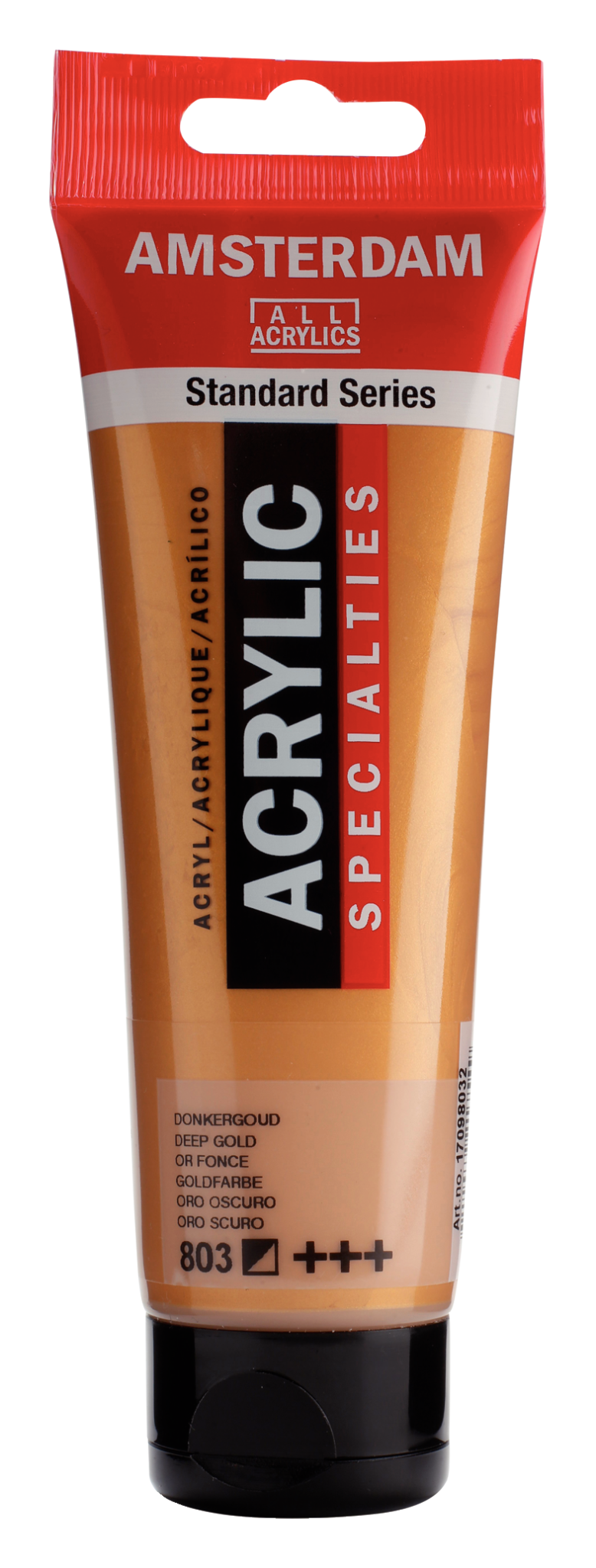 AMSTERDAM Peinture Acrylique Tube 120 ml Or Foncé 803