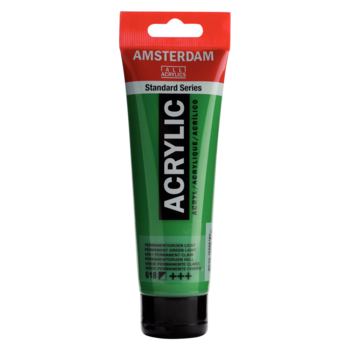 AMSTERDAM Acrylic Paint 120 ml - Permanent Light Green