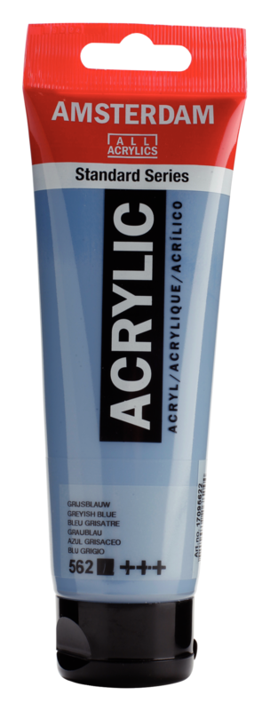 AMSTERDAM Peinture Acrylique Tube 120 ml Bleu Grisâtre 562