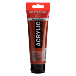 AMSTERDAM Peinture Acrylique Tube 120 ml Terre de Sienne Brûlée 411