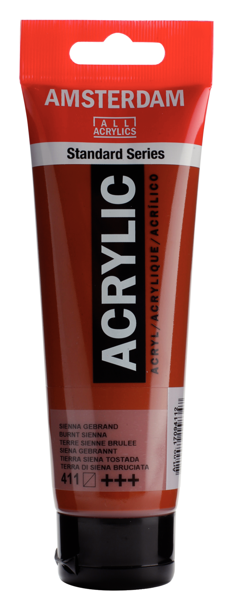 AMSTERDAM Peinture Acrylique Tube 120 ml Terre de Sienne Brûlée 411