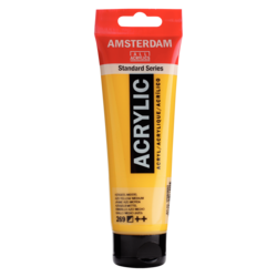 AMSTERDAM Peinture Acrylique Tube 120 ml Jaune Azo Moyen 269