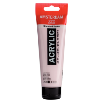 AMSTERDAM Peinture Acrylique Tube 120 ml Rose Clair 361