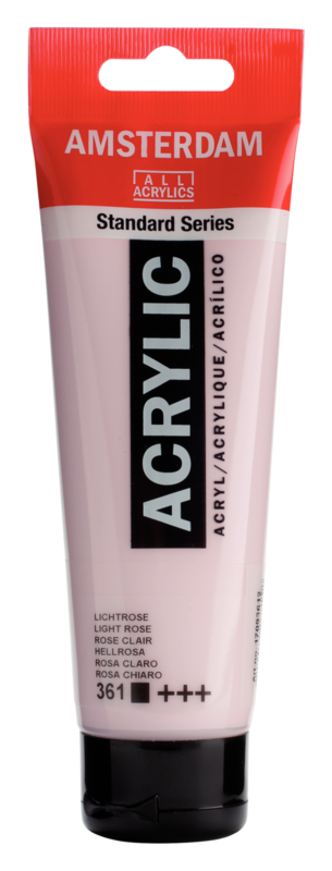 AMSTERDAM Acrylic Paint 120 ml - Light Pink