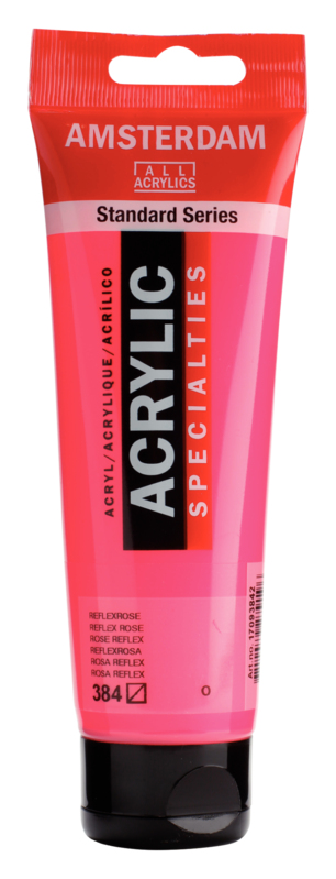 AMSTERDAM Acrylic Paint 120 ml - Reflex Pink