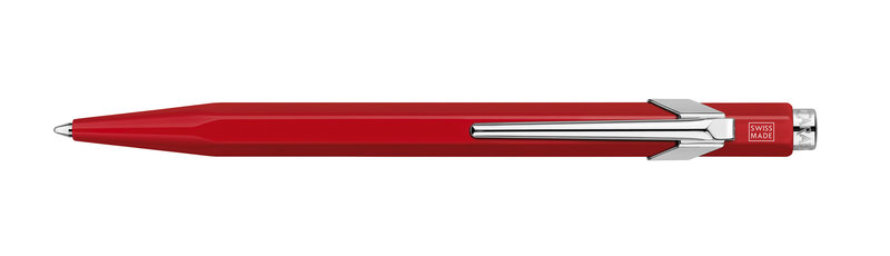 CARAN D'ACHE STYLO À BILLE 849 - MÉTAL ROUGE - Papeterie Michel