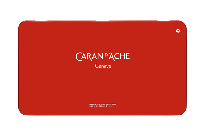 CARAN D'ACHE SUPRACOLOR® Soft Aquarelle Boîte métal de 80 crayons de couleurs