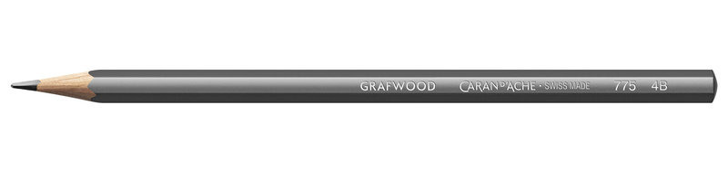 CARAN D'ACHE Artist Crayon graphite Grafwood® 4B