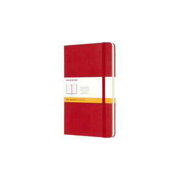 MOLESKINE Carnet Classique Grand Format Ligné Rouge Écarlate Couverture Rigide