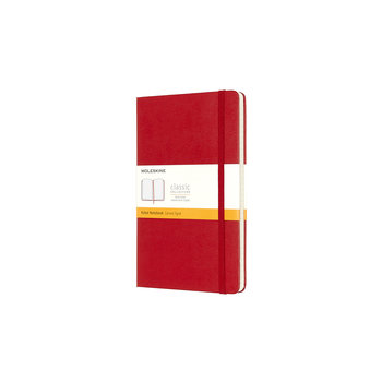 MOLESKINE Carnet Classique, Ligné, Grand Format, Rouge Écarlat, Couverture Rigide