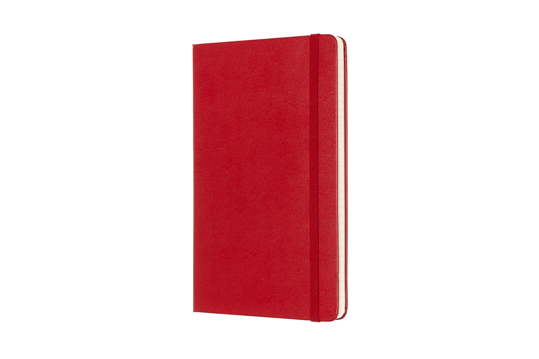 MOLESKINE Carnet Classique, Ligné, Grand Format, Rouge Écarlat, Couverture Rigide