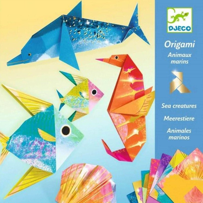 DJECO Origami Animaux Marins