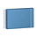 SEMIKOLON Mini Mucho Photo Album - Tuscan Blue - Black pages