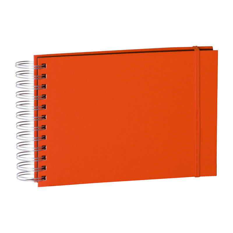 SEMIKOLON Mucho Orange Mini Photo Album - Black pages