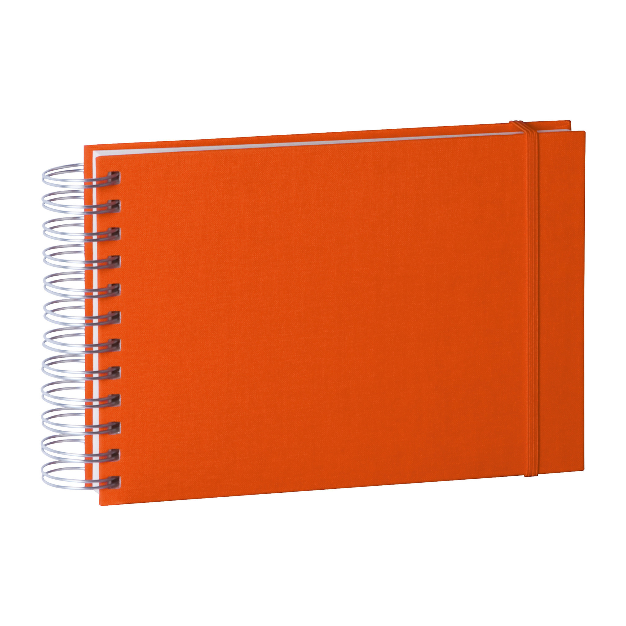 SEMIKOLON Album photos spiralé Mini Mucho Orange pages crème 23x16cm