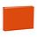 SEMIKOLON Album photos Classic Small Orange pages crème 16 x 21,6 cm
