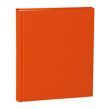 SEMIKOLON Album photos Classic Medium Orange pages crème 25,5 x 21,6 cm
