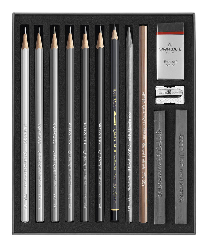 CARAN D'ACHE Artist Art by Ombre & Lumière 15 pcs-FSC