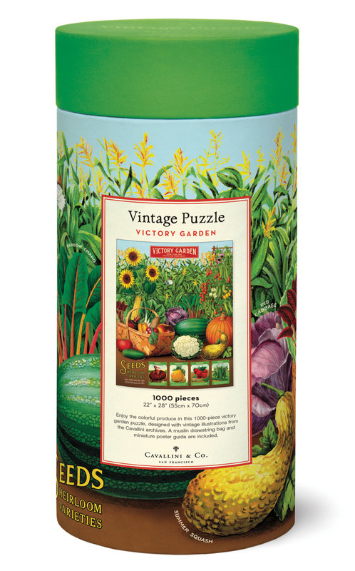 CAVALLINI & Co. Puzzle 1000 Pièces Victory Garden 55 X 70 Cm