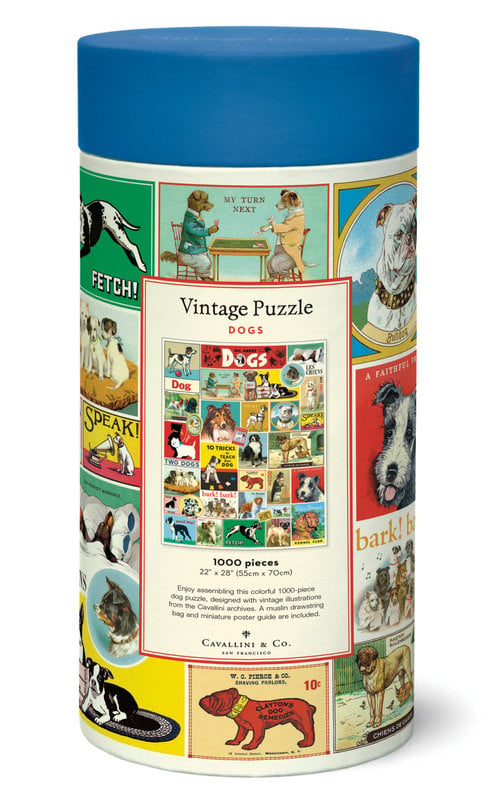 CAVALLINI & Co. Puzzle 1000 pieces 55x70cm Dogs