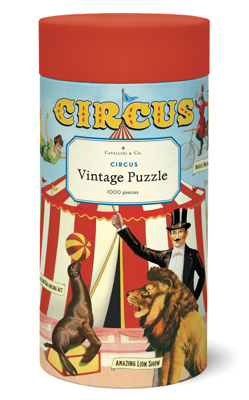 CAVALLINI & Co. Puzzle 1000 pieces 55x70cm Circus