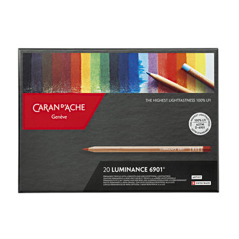 CARAN D'ACHE Luminance 6901® Boîte carton de 20 crayons de couleurs