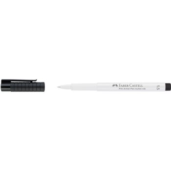 FABER CASTELL Feutre Pitt Artist Pen 1.5 Mm Col. 101 Blanc