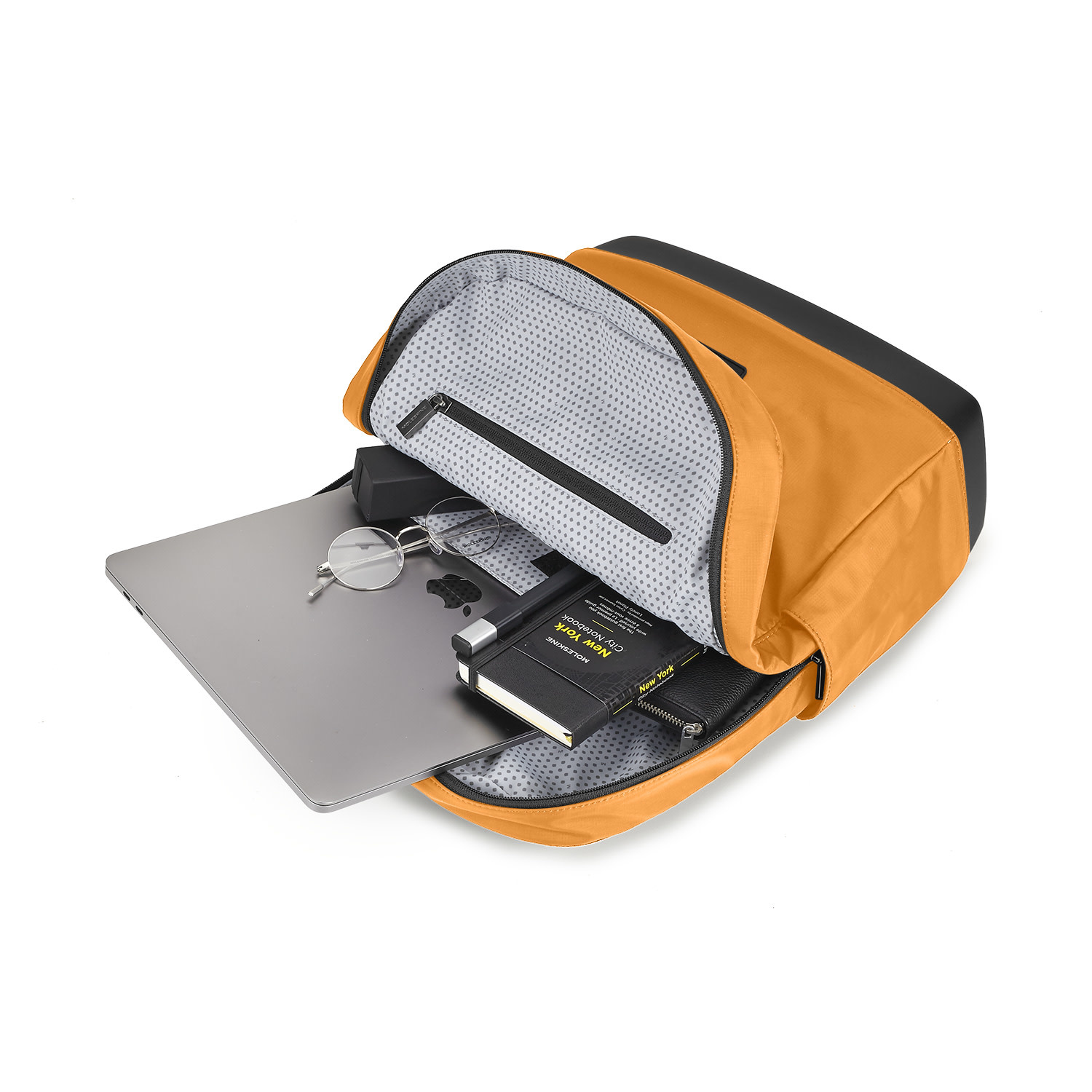 MOLESKINE Sac à dos Nylon Ripstop Orange Jaune