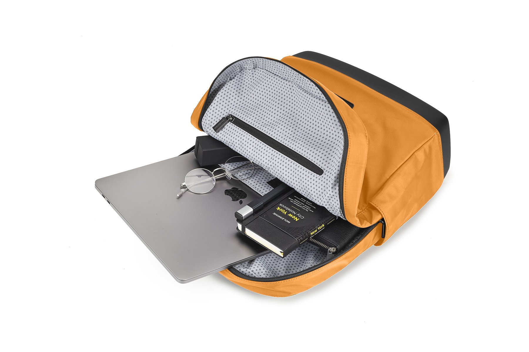 MOLESKINE Sac à dos Nylon Ripstop Orange Jaune