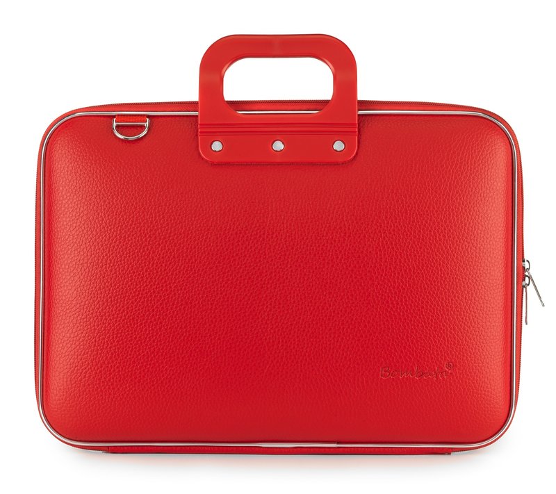 BOMBATA Classic Bombata Vinyl Briefcase 15" Red