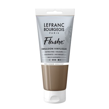 LEFRANC BOURGEOIS Flashe Acrylique 80 mL Tube Bleu Cendré iridescent