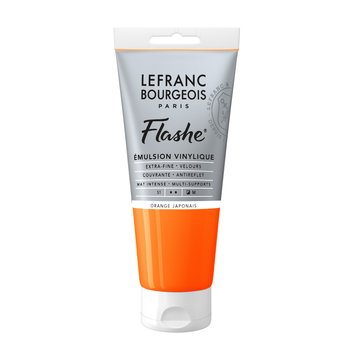LEFRANC BOURGEOIS Flashe acrylique 80ml tube Orange japonais