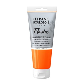 LEFRANC BOURGEOIS Flashe acrylique 80ml tube Orange japonais