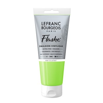 LEFRANC BOURGEOIS Flashe acrylique 80ml tube Vert éclatant