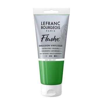 LEFRANC BOURGEOIS Flashe acrylique 80ml tube Vert brillant