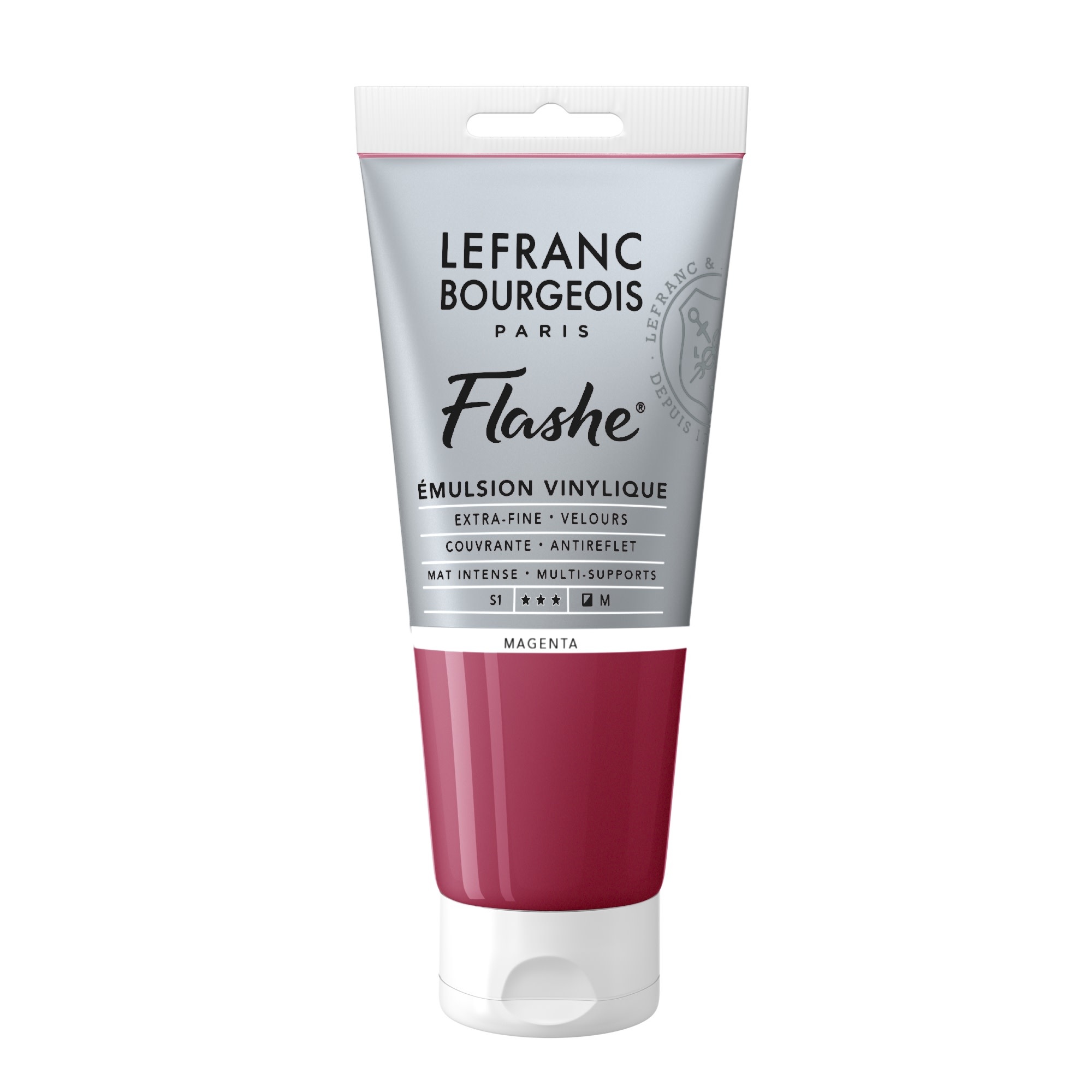 LEFRANC BOURGEOIS Flashe acrylique 80ml tube Magenta