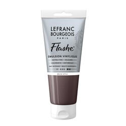 LEFRANC BOURGEOIS Flashe acrylique 80ml tube Brun sépia