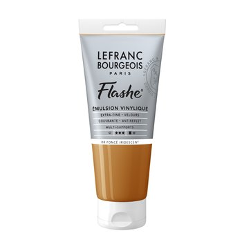 LEFRANC BOURGEOIS Flashe acrylique 80ml tube Or foncé iridescent