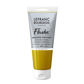 LEFRANC BOURGEOIS Flashe acrylique 80ml tube Stil de grain vert