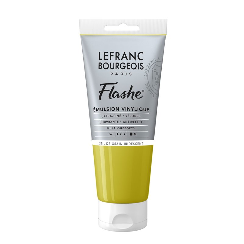 LEFRANC BOURGEOIS Flashe acrylique 80ml tube Stil de grain iridescent