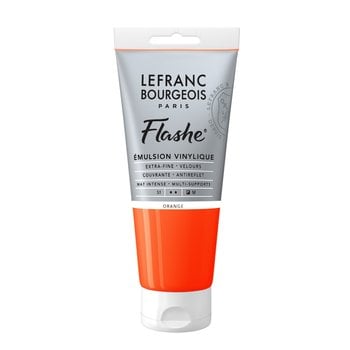 LEFRANC BOURGEOIS Flashe acrylique 80ml tube Orange