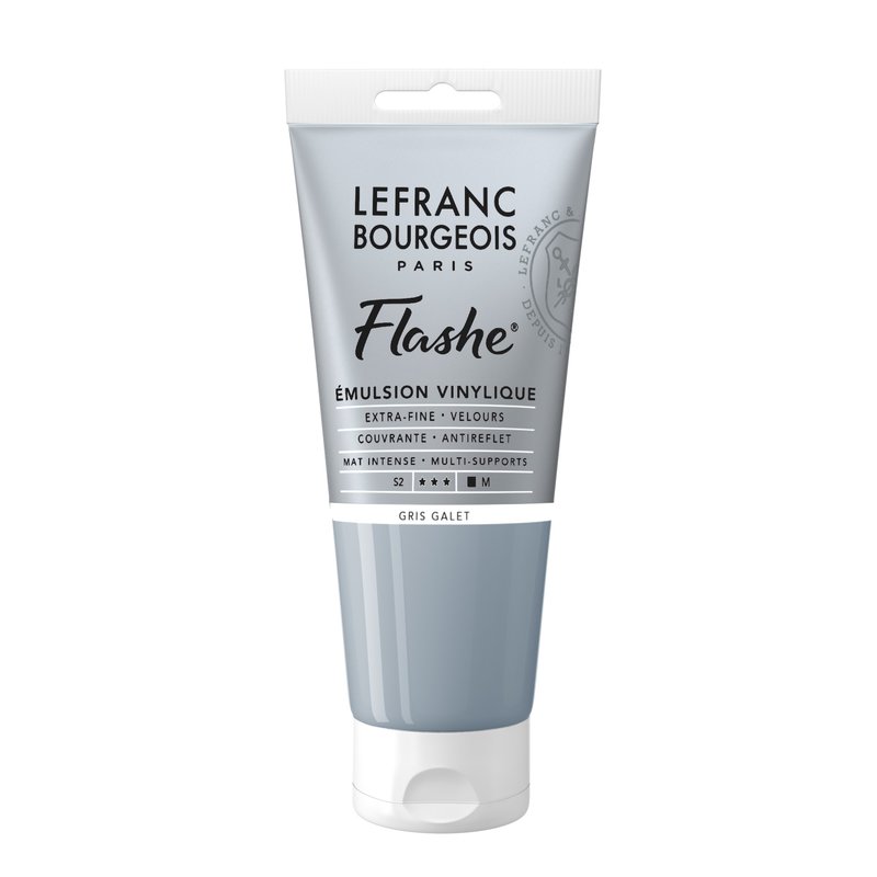 LEFRANC BOURGEOIS Flashe acrylique 80ml tube Gris galet