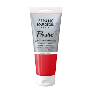 LEFRANC BOURGEOIS Flashe acrylique 80ml tube Rouge d'Orient