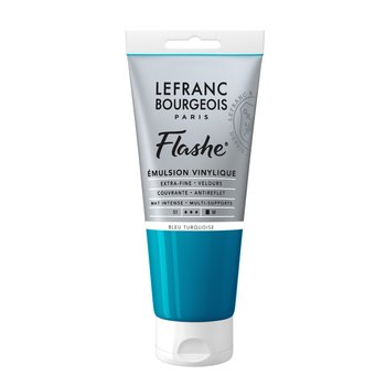 LEFRANC BOURGEOIS Flashe acrylique 80ml tube Bleu turquoise